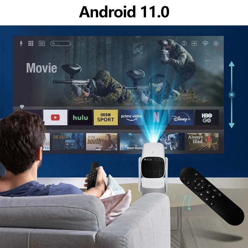 Bärbar HD-videospelare för sovrummet