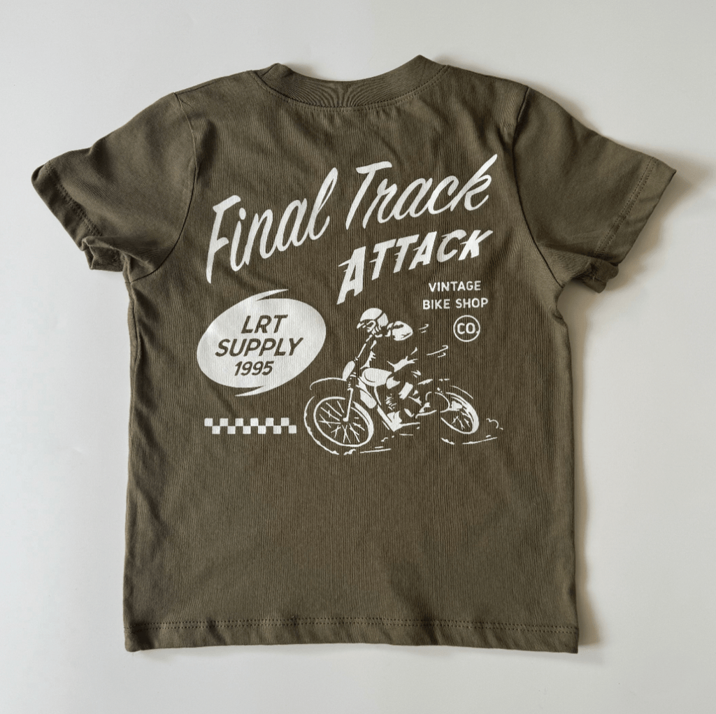CAMISETA FINAL TRACK ATTACK - VERDE MILITAR