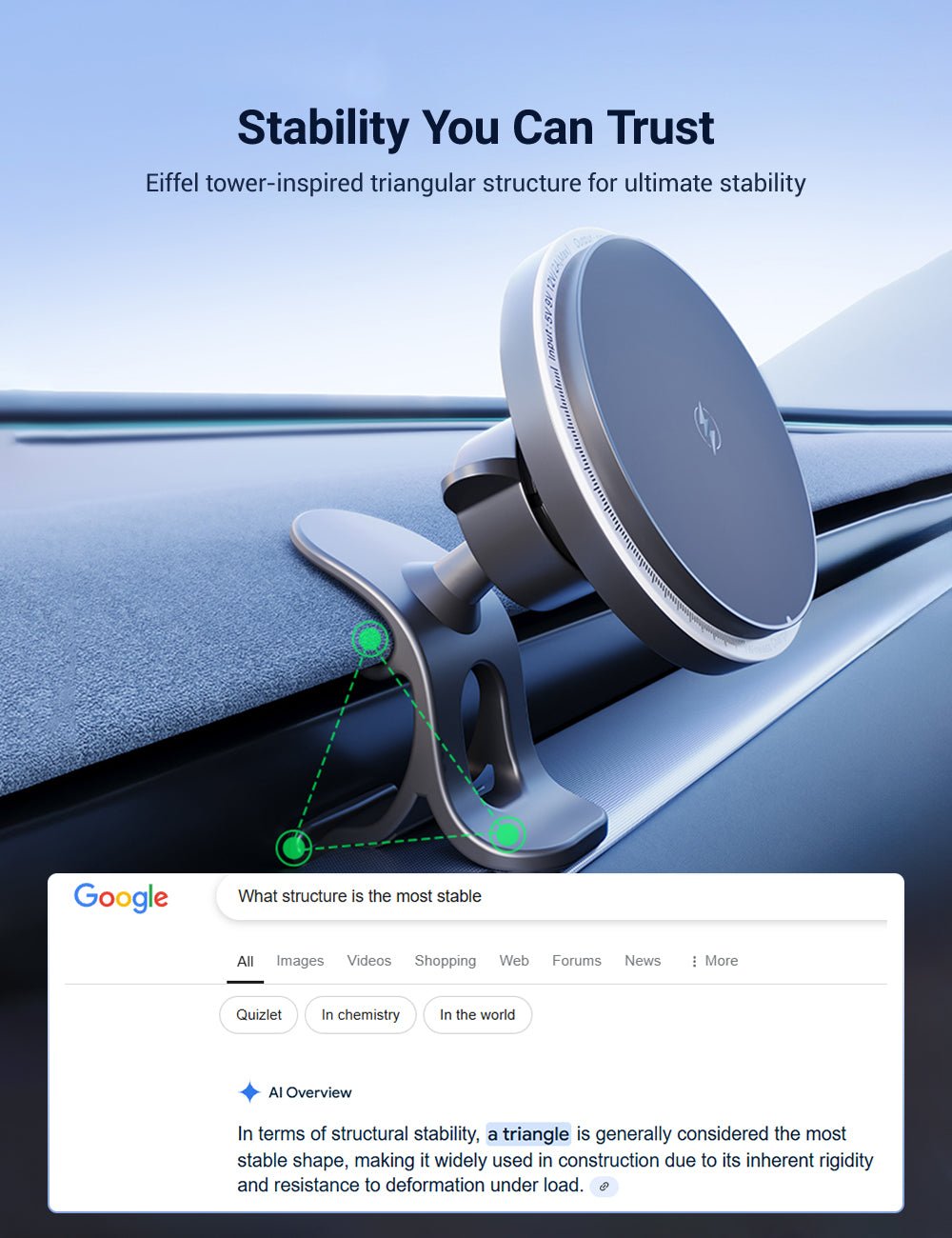 Flexible Phone Holder for Model 3 Highland & Model Y Juniper | TESERY