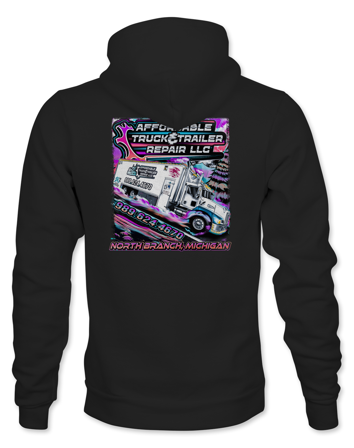 Affordable Truck & Trailer Repair Hoodies