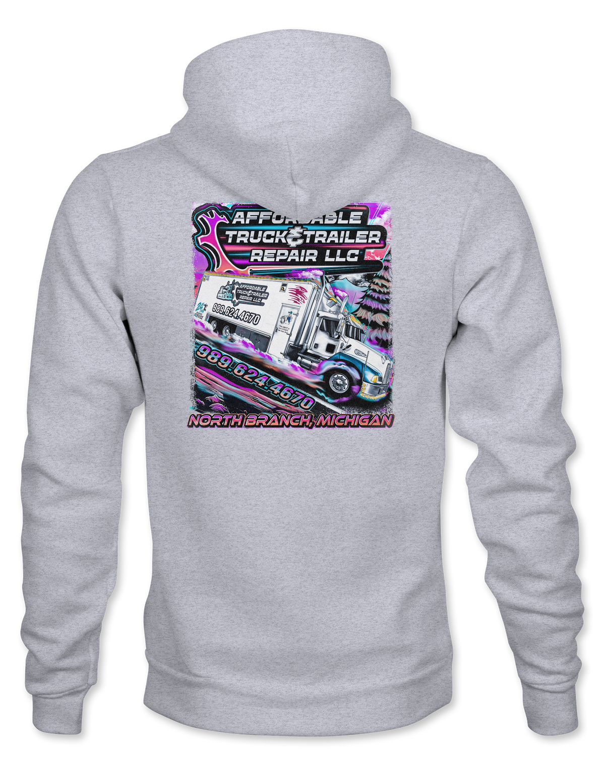 Affordable Truck & Trailer Repair Hoodies