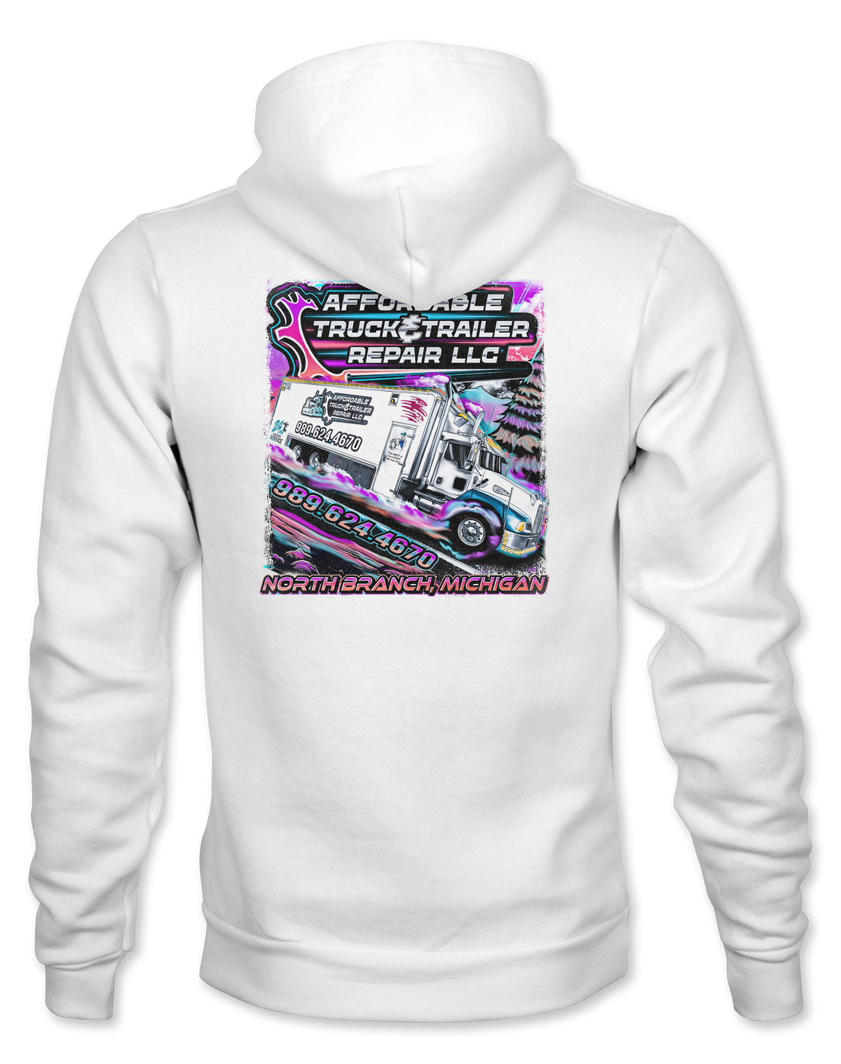 Affordable Truck & Trailer Repair Hoodies