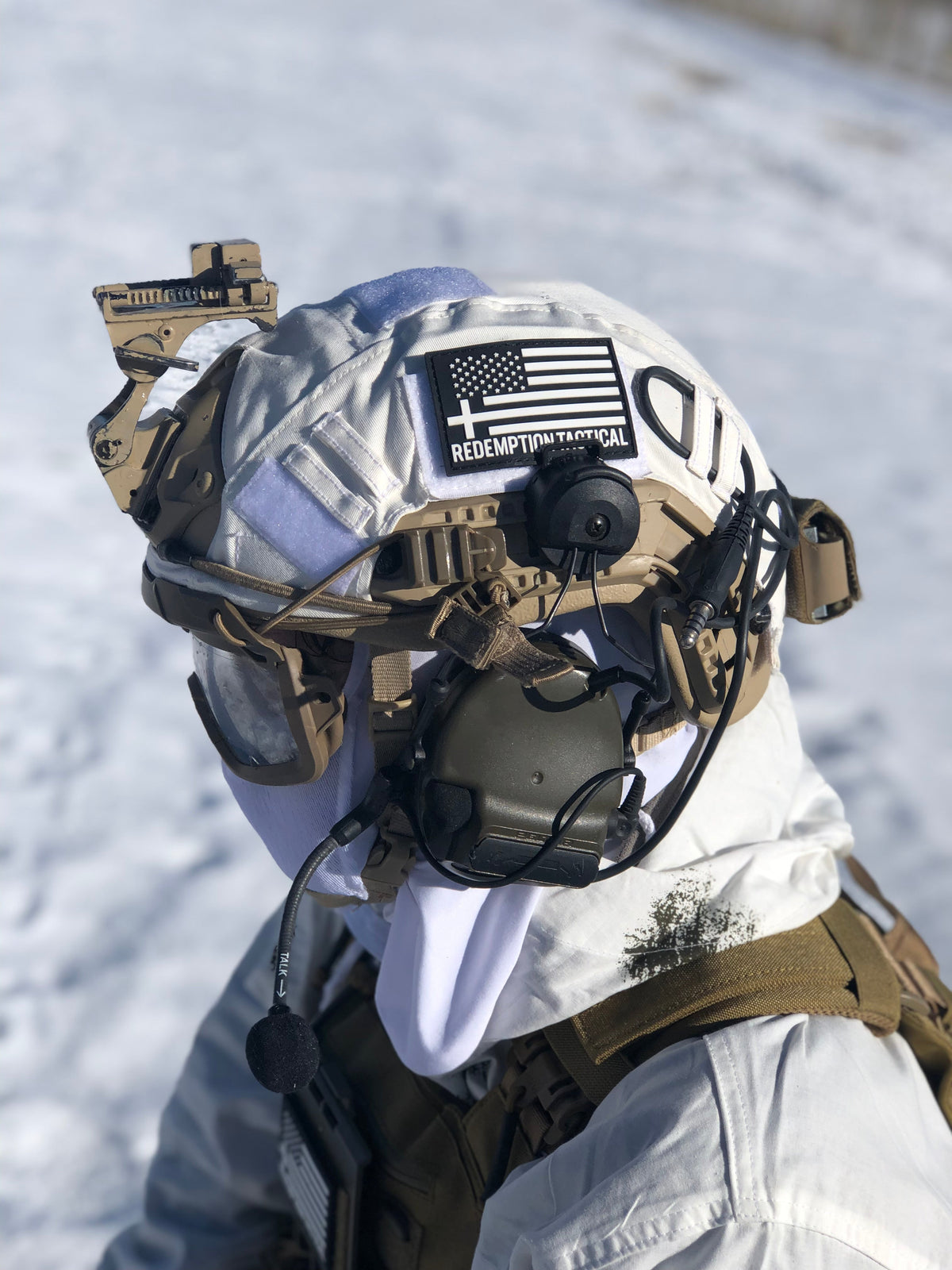 Redemption Tactical® hjälmöverdrag högskuret