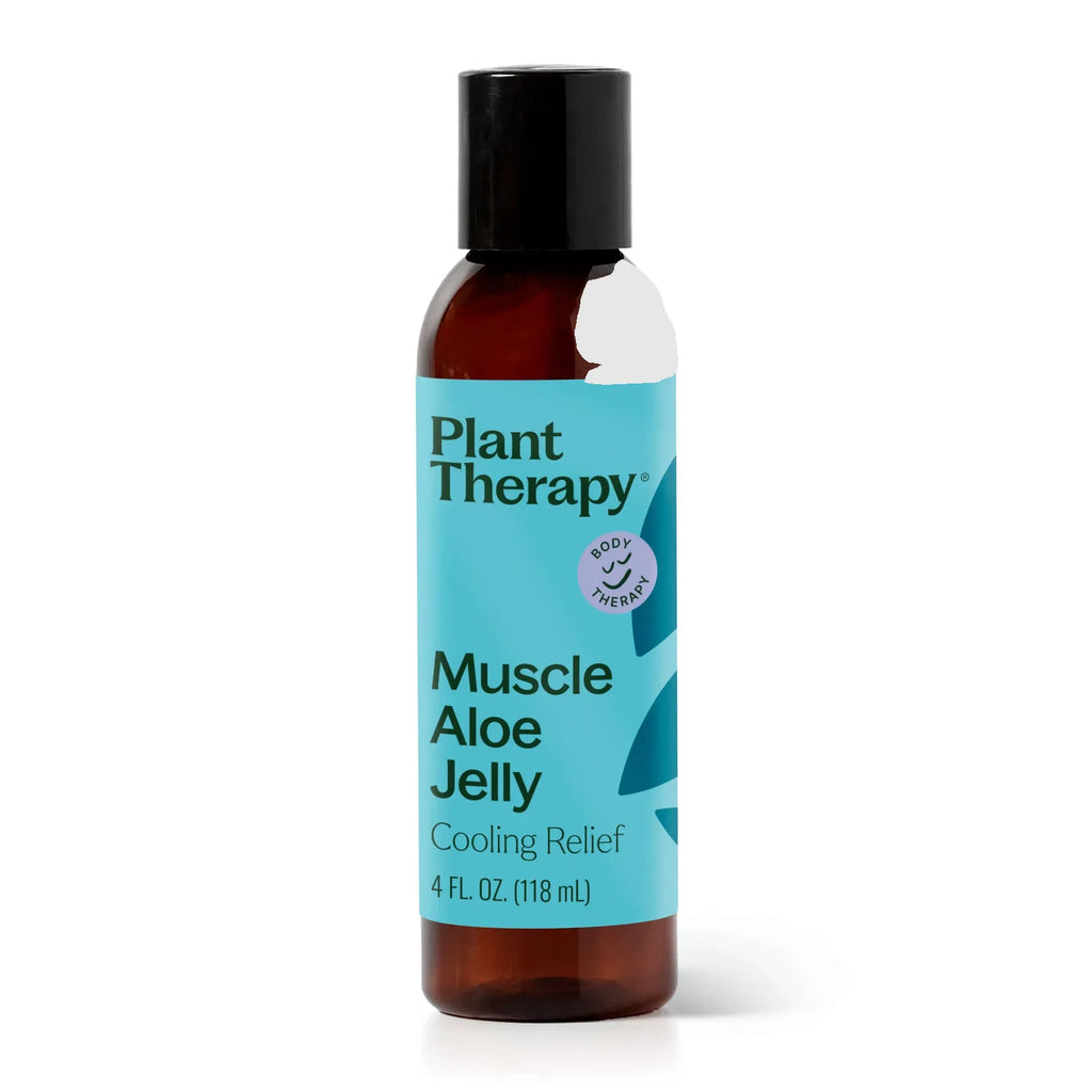 Plant Therapy Muscle Aloe Jelly – Cooling Relief, 4 fl oz