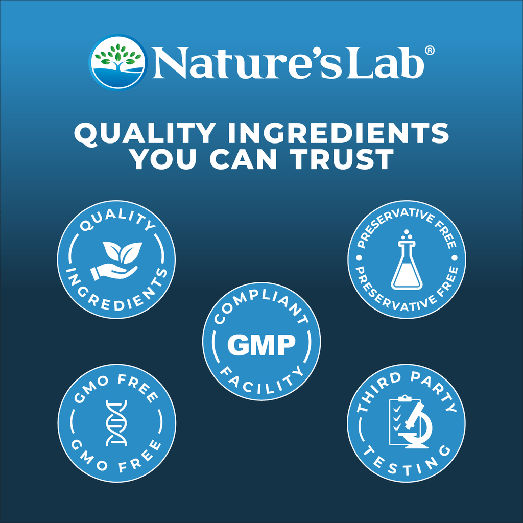 Nature's Lab Gold CoQ10 + Alpha Lipoic Acid + Acetyl L-Carnitine HCl - 60 Capsules