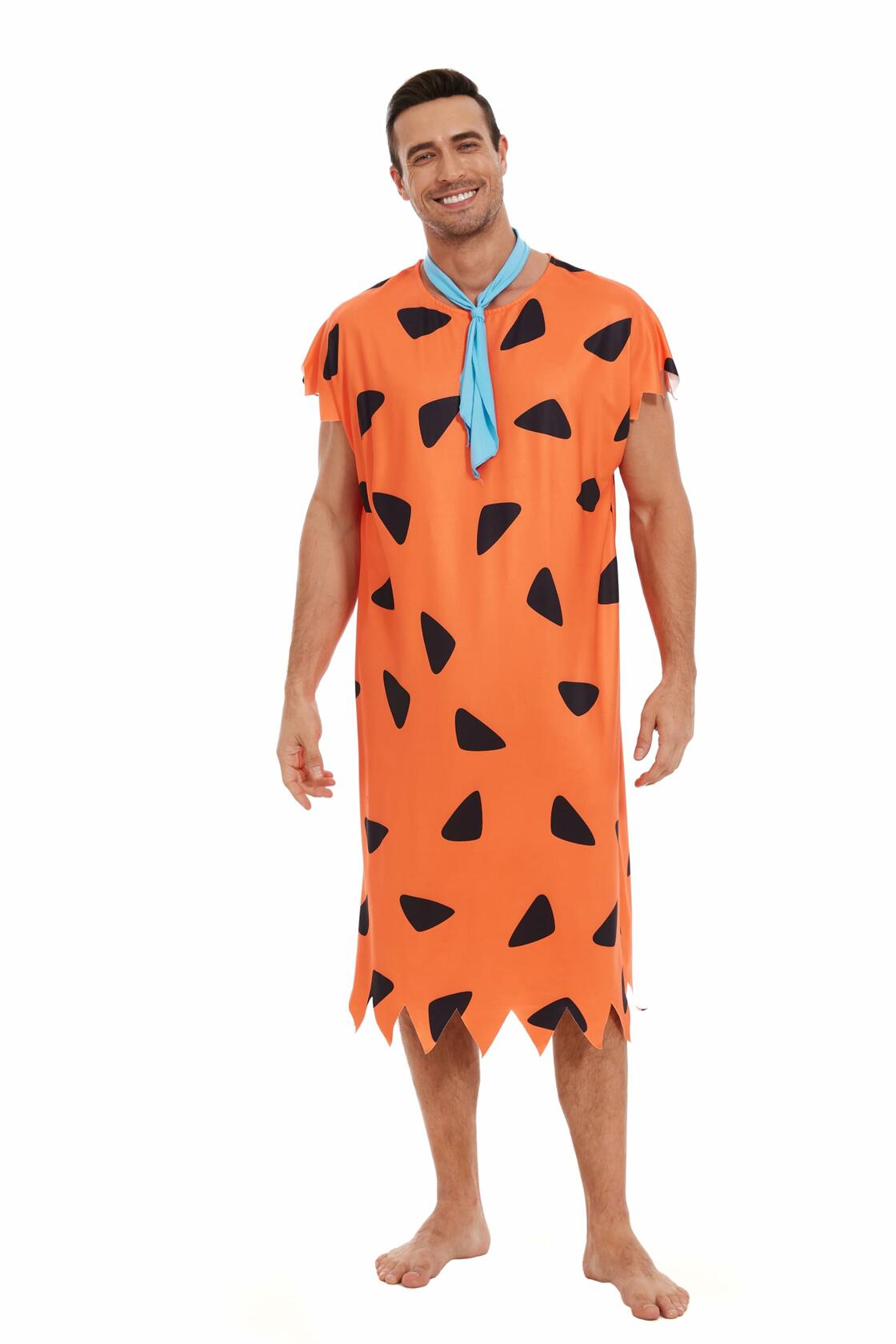 Waist Wow Halloween Vuxen Par Kostym Orange Storlek M