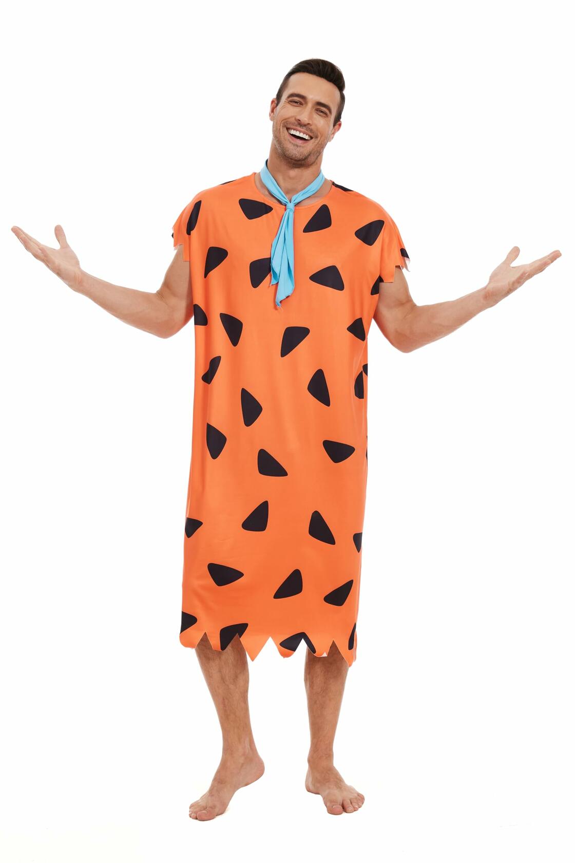 Waist Wow Halloween Vuxen Par Kostym Orange Storlek M