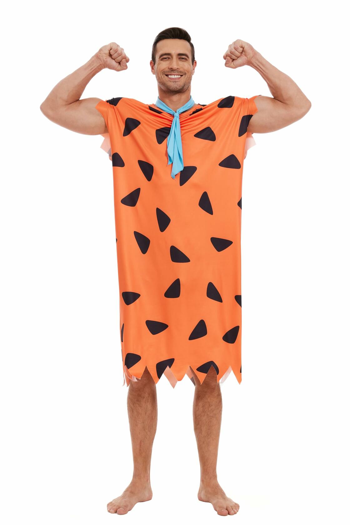 Waist Wow Halloween Vuxen Par Kostym Orange Storlek M