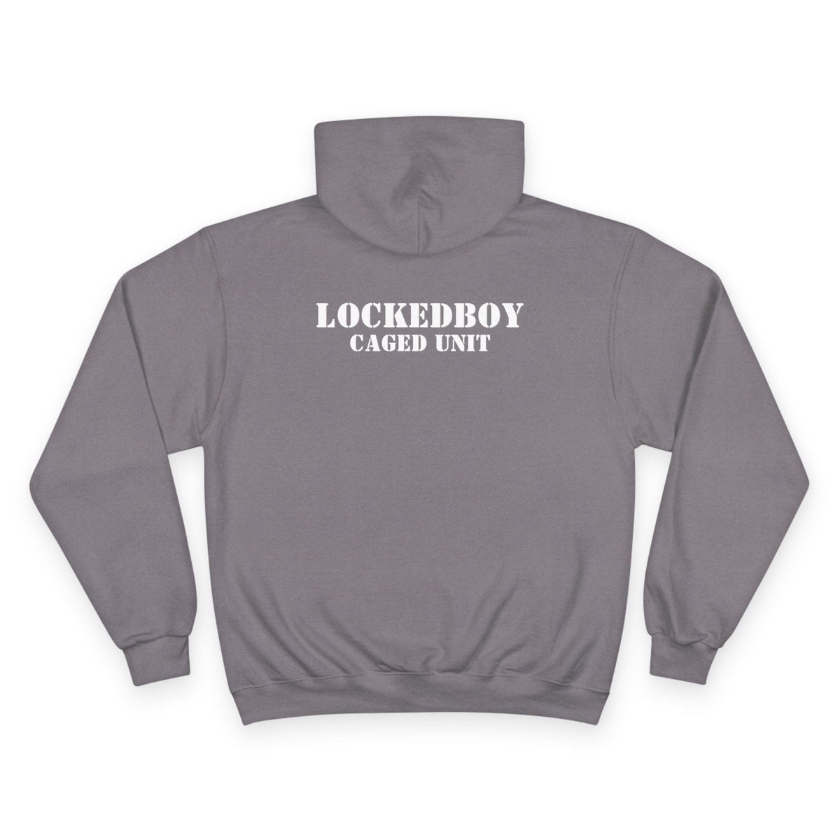 Locktober Military Champion™ Hoodie – LockedBoy Caged Unit Edition