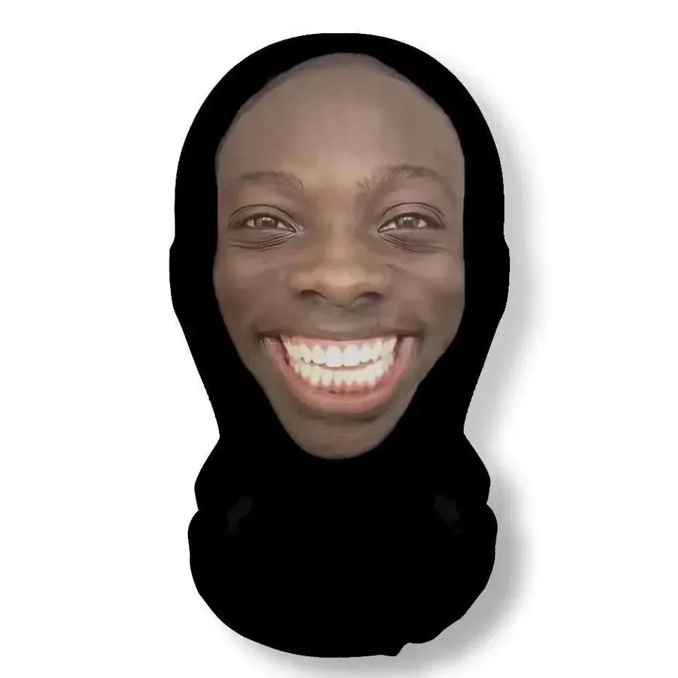 Realistisk 3D-kändisansiktsmask | Heltäckande cosplay-huvudbonad i nylon för Halloween