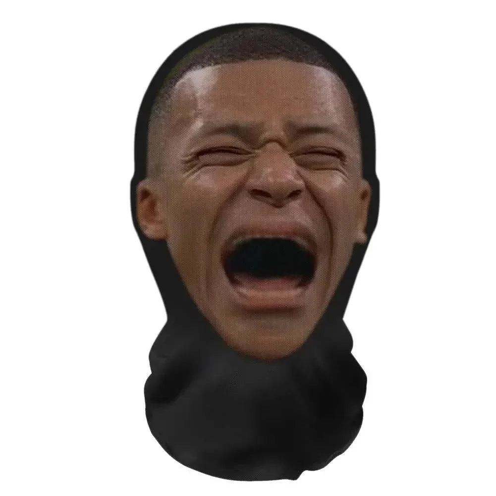 Realistisk 3D-kändisansiktsmask | Heltäckande cosplay-huvudbonad i nylon för Halloween