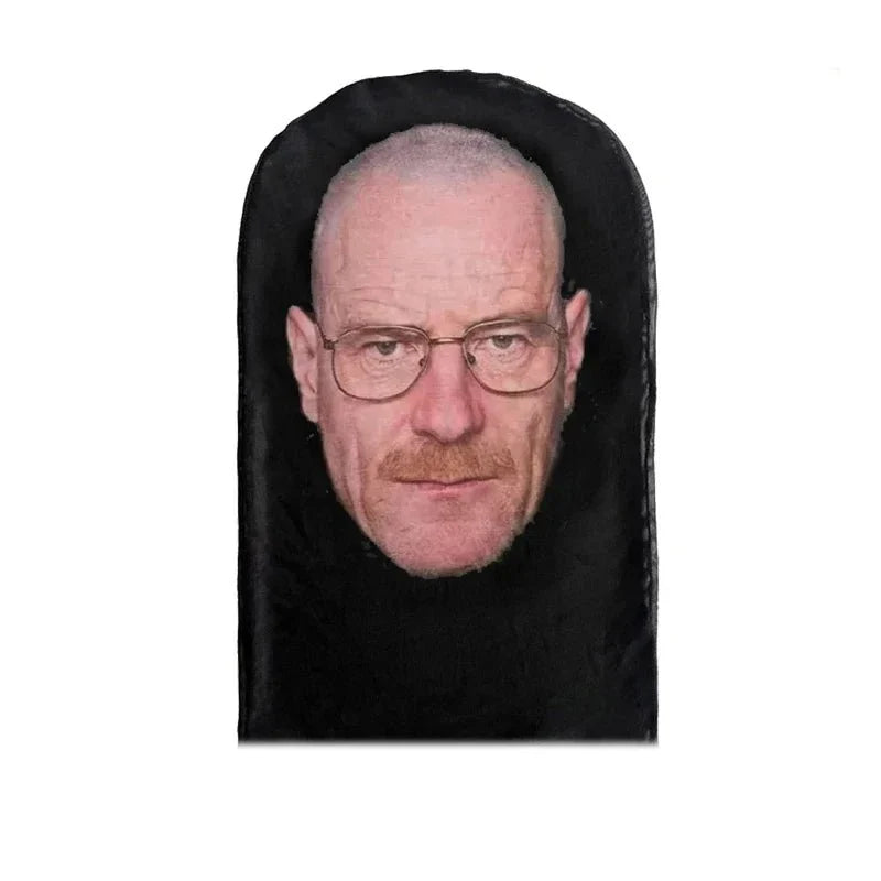 Realistisk 3D-kändisansiktsmask | Heltäckande cosplay-huvudbonad i nylon för Halloween