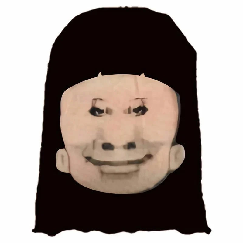 Realistisk 3D-kändisansiktsmask | Heltäckande cosplay-huvudbonad i nylon för Halloween