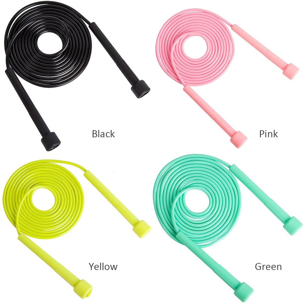 Speed Jump Rope Professionell för män och kvinnor PVC Hopprep Justerbart Gå ner i vikt Justerbart hopprep för barn pojkar flickor Gå ner i vikt Träning och fitness Hemmagym Träningsutrustning