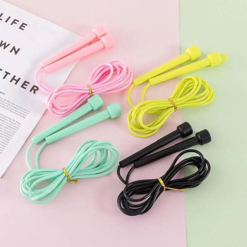 Speed Jump Rope Professionell för män och kvinnor PVC Hopprep Justerbart Gå ner i vikt Justerbart hopprep för barn pojkar flickor Gå ner i vikt Träning och fitness Hemmagym Träningsutrustning