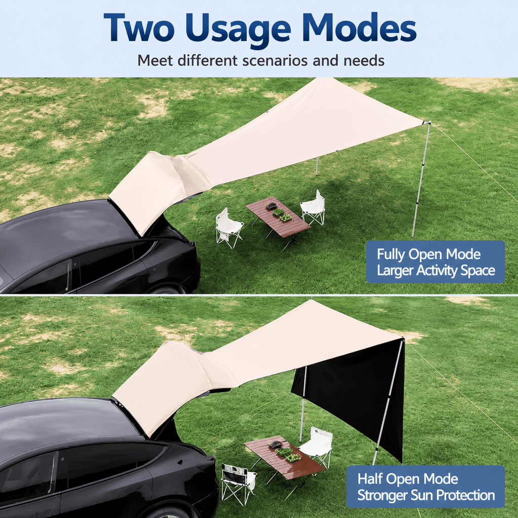 TESERY Baklucka-campingtält för Tesla Model Y / Model Y Juniper