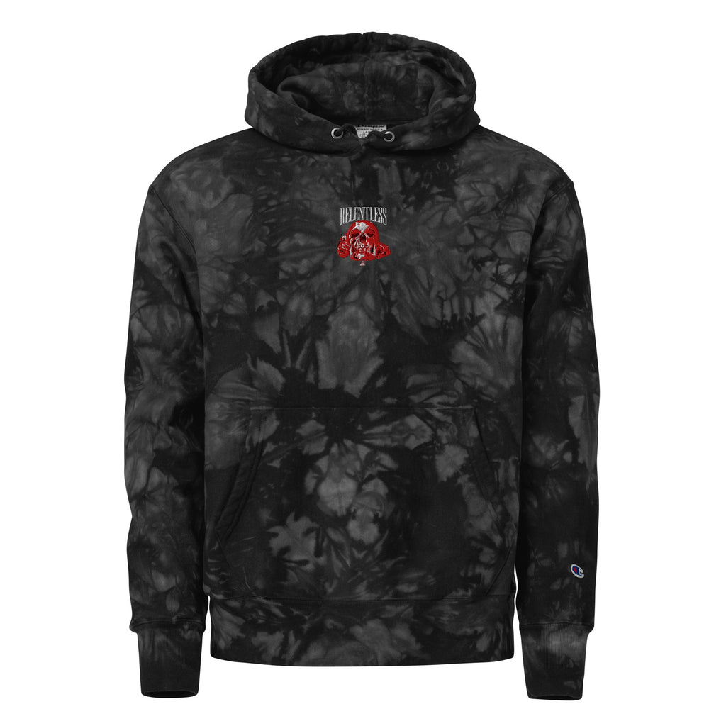 Sudadera con capucha unisex Champion teñida con efecto tie-dye